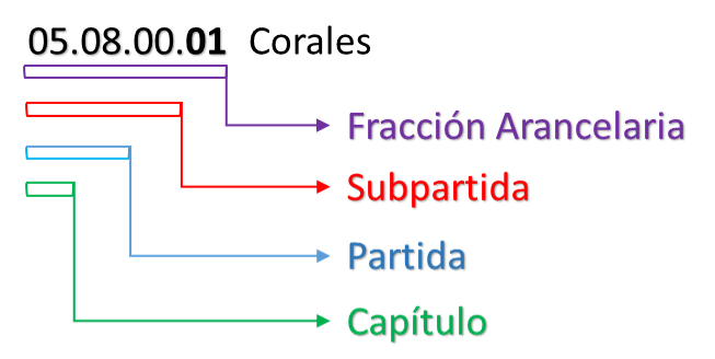 Nomenclatura de una fracción